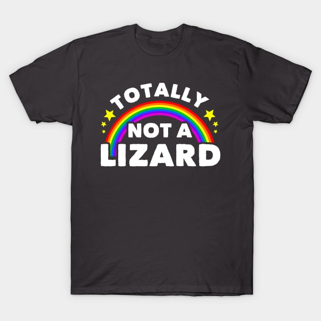 Totally Not A Lizard T-Shirt by dumbshirts